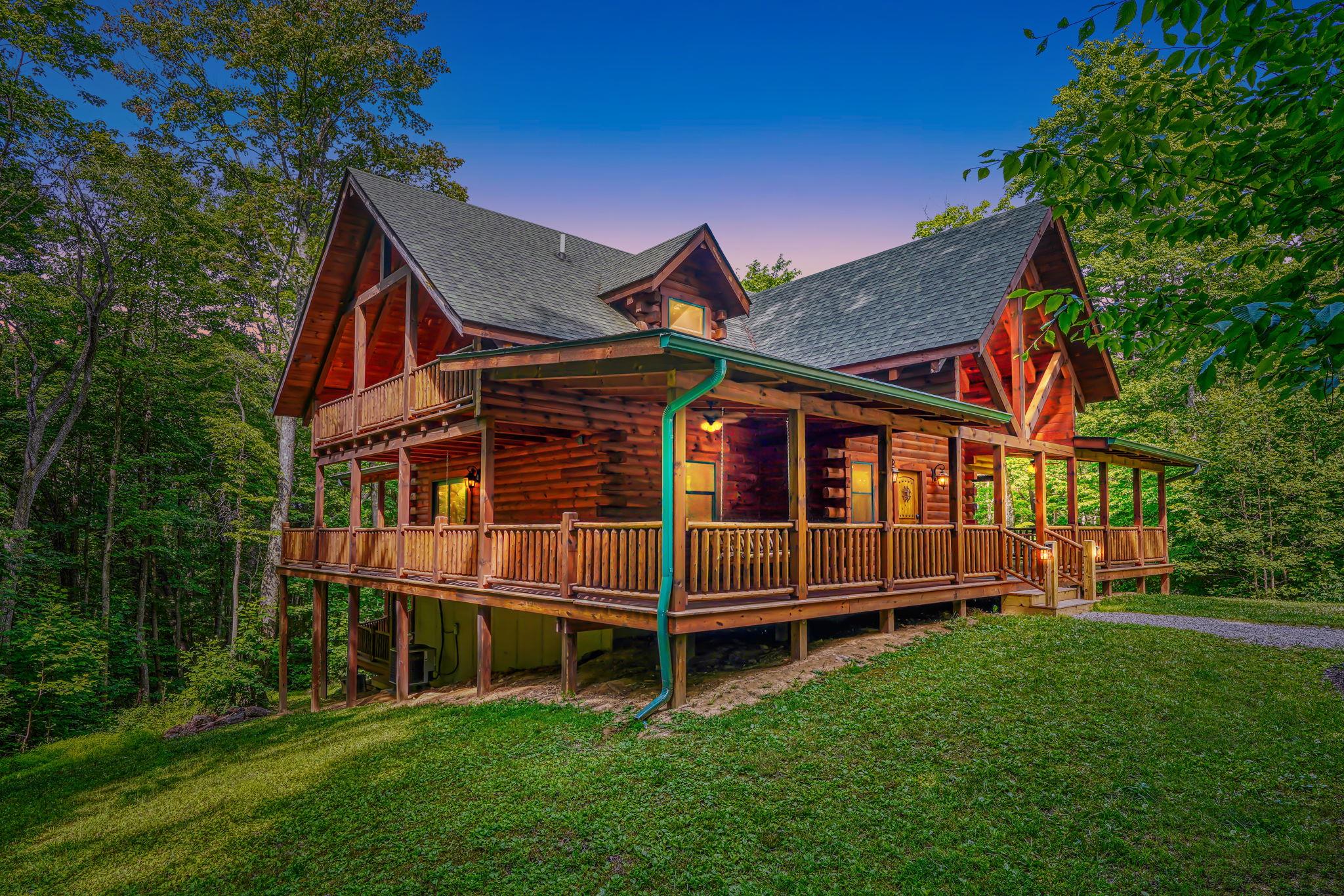 cabins at hocking hills, cabins by the caves