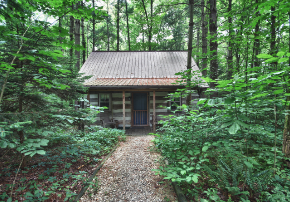 cabins at hocking hills, Frontier Log Cabins